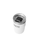 Rambler 8oz Stackable Tumbler with DuraSip™ Ceramic Lining in White