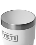 Rambler 8oz Stackable Tumbler with DuraSip™ Ceramic Lining in White