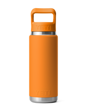 The Yeti Rambler 26oz Bottle with Straw Cap in King Crab