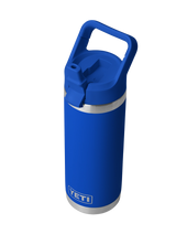 Rambler 18oz Bottle with Straw Cap in Royal Blue