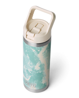 Rambler 18oz Bottle with Straw Cap in Sea View