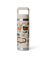 The Yeti Rambler 18oz Bottle with Straw Cap in Cape Summer Camp