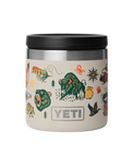The Yeti Rambler 8oz Insulated Food Jar in Summer Graphic Cape Taupe