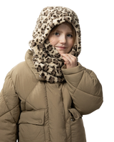 The Barts Girls Girls Yaraa Hood in Print Beige