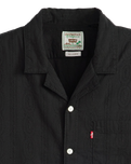 Sunset Camp Shirt in Jet Black