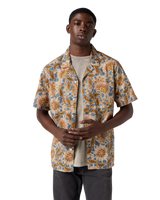 The Levi's® Mens The Sunset Camp Shirt in Elian Floral White Pepper