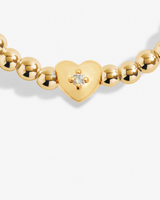 The Joma Jewellery A Little 'Happy Birthday' Bracelet in Gold Plating