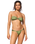 Le Soleil Bandeau Bikini Top in Jungle Roof