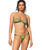 Le Soleil Bandeau Bikini Top in Jungle Roof