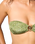 Le Soleil Bandeau Bikini Top in Jungle Roof
