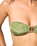Le Soleil Bandeau Bikini Top in Jungle Roof