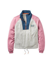 Jazz 1/4 Sweatshirt in Grey Marle