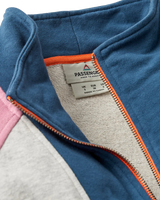 Jazz 1/4 Sweatshirt in Grey Marle