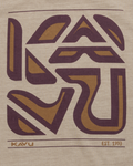 Cubed T-Shirt in Buff