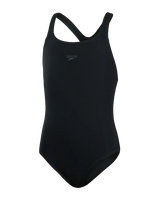 The Speedo Girls Girls Eco Endurance+ Medalist Swimsuit in Black