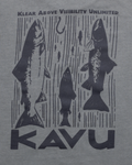Salmon T-Shirt in Moonless Night