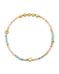 The Joma Jewellery Happy Little Moments Good Karma Anklet in Gold Plating | Available at Anns Cottage
