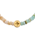 The Joma Jewellery Happy Little Moments Good Karma Anklet in Gold Plating | Available at Anns Cottage
