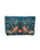 The Elizabeth Scarlett Tropical Jaguar Everyday Pouch in Rich Blue