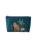 Tropical Jaguar Mini Pouch in Rich Blue