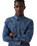 The Levi's® Mens Barstow Standard Western Shirt in Riverside Dark Wash