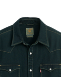 The Levi's® Mens Barstow Western Standard Shirt in Beautiful Ash Blue Black