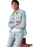 Barstow Western Standard Shirt in Solucell Worn-in