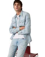 Barstow Western Standard Shirt in Solucell Worn-in