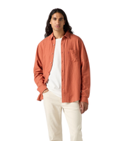 The Levi's® Mens Sunset 1 Pocket Standard Shirt in Etruscan Red
