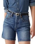 The Levi's® Womens 501® Mid-Thigh Walkshorts in Blue Beauty