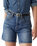 The Levi's® Womens 501® Mid-Thigh Walkshorts in Blue Beauty