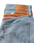 The Levi's® Womens 501® Orginal High Rise Mid-Thigh Walkshorts in Desert Utopia