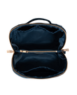 The Elizabeth Scarlett Turtle Conservation Open Flat Makeup Bag in Marine Navy