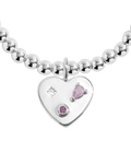 The Joma Jewellery A Little Happy Girl Era Bracelet in Silver Plating