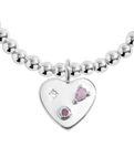 The Joma Jewellery A Little Happy Girl Era Bracelet in Silver Plating