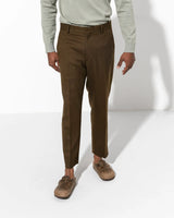 The Birkenstock Mens Bostons Sandals in Tabacco Brown