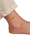 Happy Little Momens Shine Bright Anklet in Gold