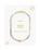 Happy Little Moments Good Vibes Anklet in Gold