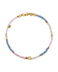 Happy Little Moments Good Vibes Anklet in Gold