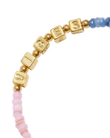 Happy Little Moments Good Vibes Anklet in Gold