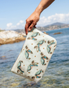 Baby Turtle Conservation Everyday Pouch in Ink Blue
