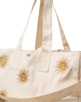Sun Goddess Carryall Bag in Oat