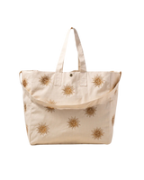 Sun Goddess Carryall Bag in Oat