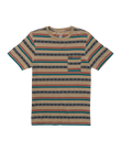 The Volcom Mens Taction T-Shirt in Khaki