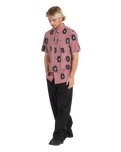 Markerstone Shirt in Stone Rose
