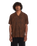 Utopias Print Shirt in Brown Horn