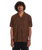 Utopias Print Shirt in Brown Horn