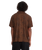 Utopias Print Shirt in Brown Horn