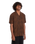 Utopias Print Shirt in Brown Horn