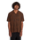 Utopias Print Shirt in Brown Horn